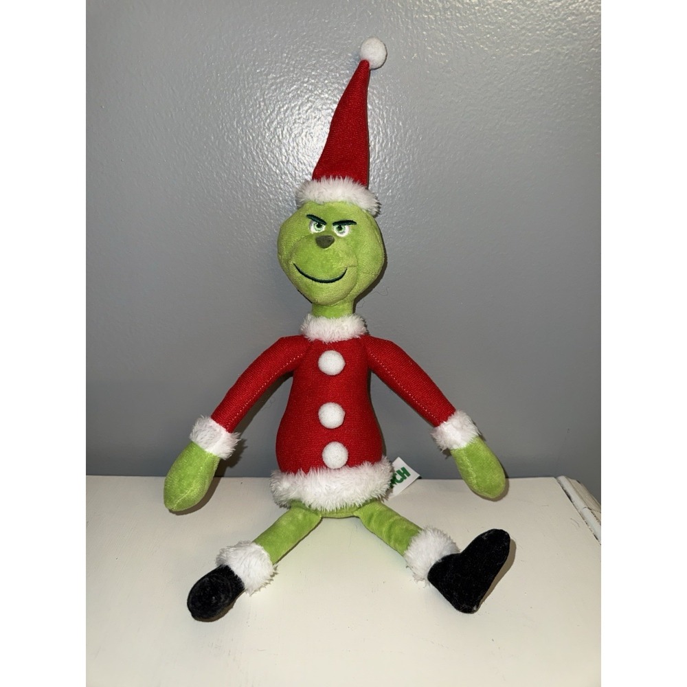Grinch Figure Doll Stuffed Toy Christmas Gift 12"